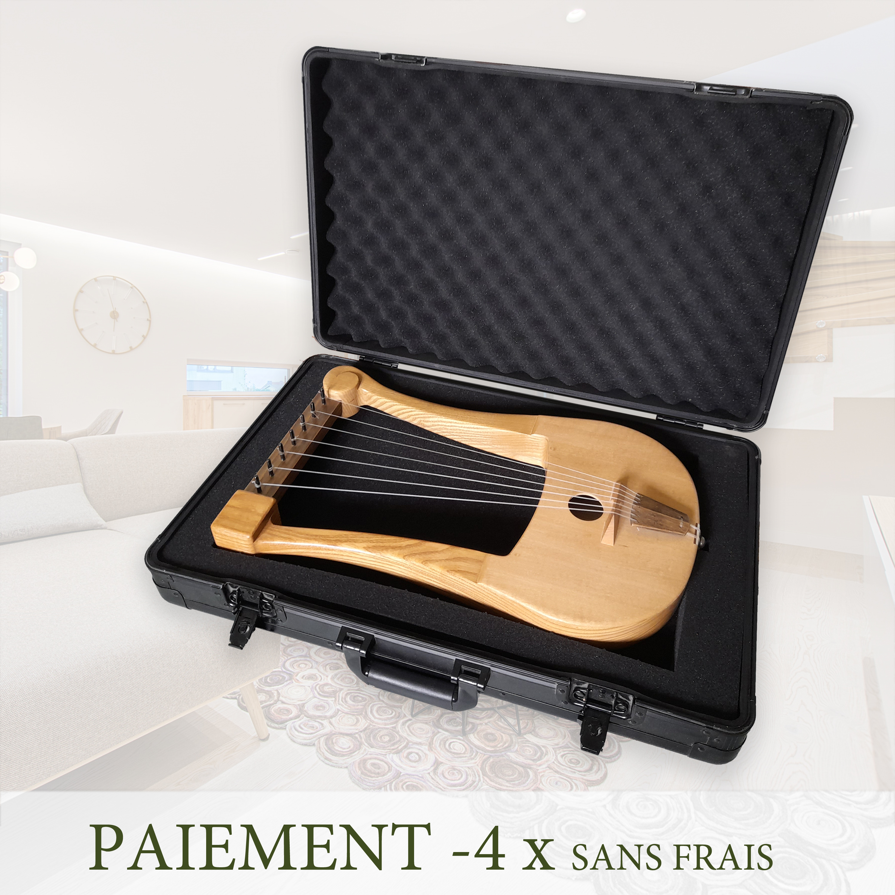 Malle de transport pour Lyre Gauloise