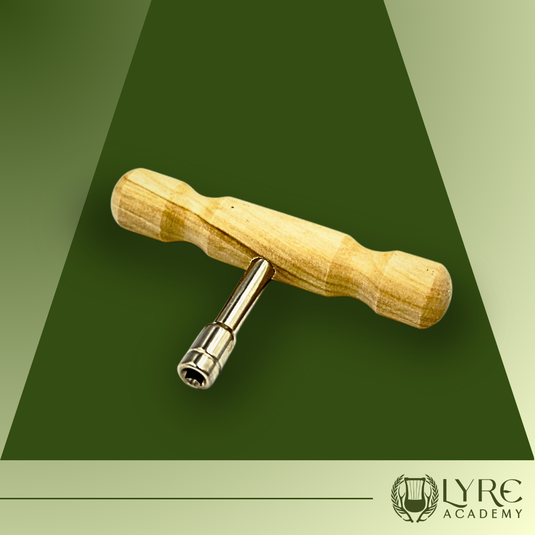 Clé d'accord à tête carrée pour lyre, 4,5 mm