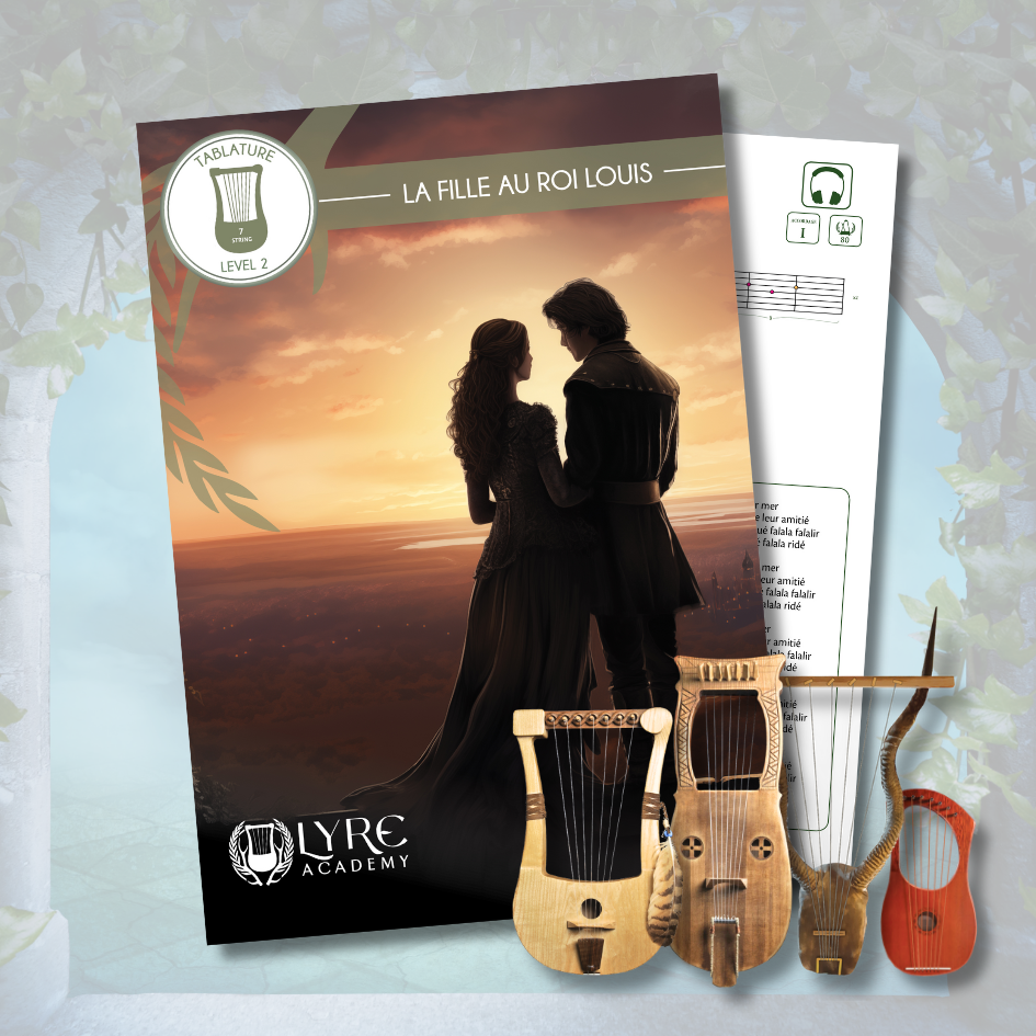 Lyre-Academy-La-Fille-au-Roi-Louis-Tablature-Lyre-7-cordes