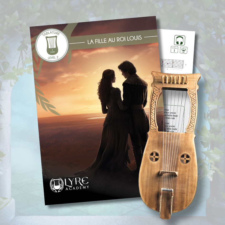 Lyre-Academy-La-Fille-au-Roi-Louis-Tablature-Lyre-Kravik