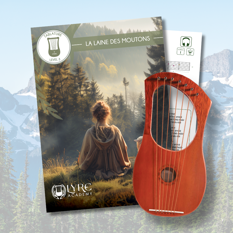 Lyre-Academy-La-Laine-des-Moutons-Tablature-Lyre-amazon Lyre Academy Chanson d'Auvergne