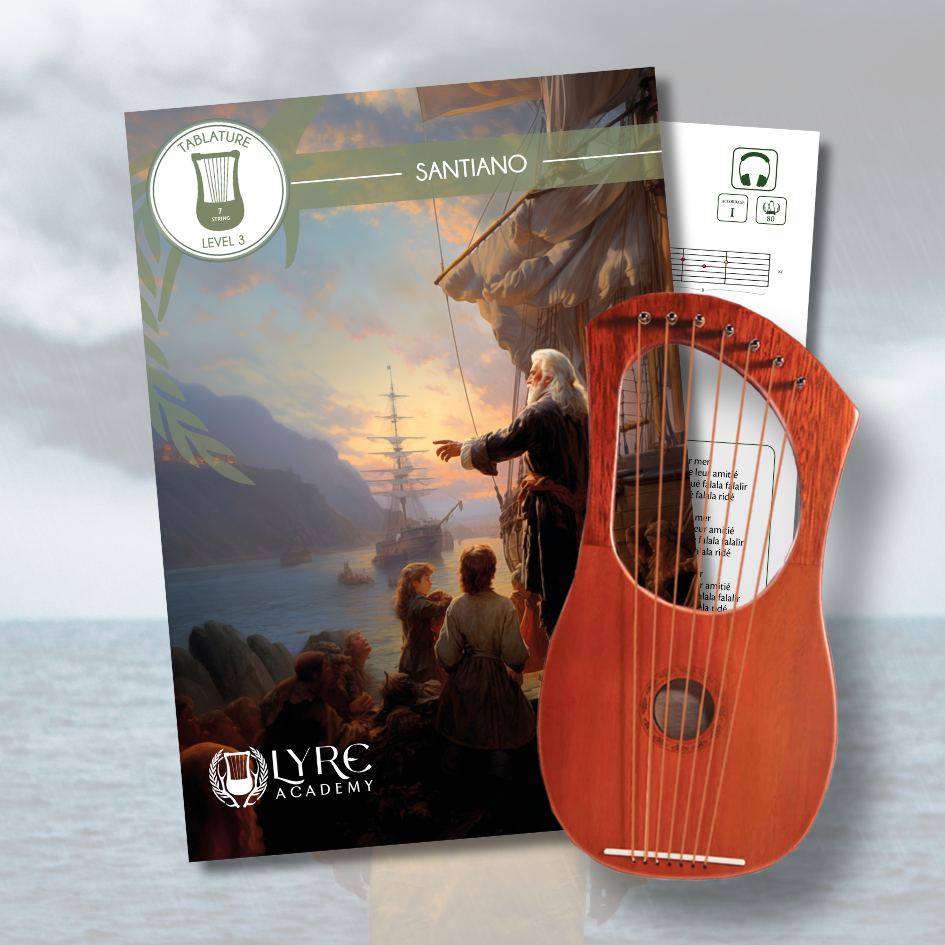 Lyre-Academy-Santiano-Tablature-Lyre-Amazon
