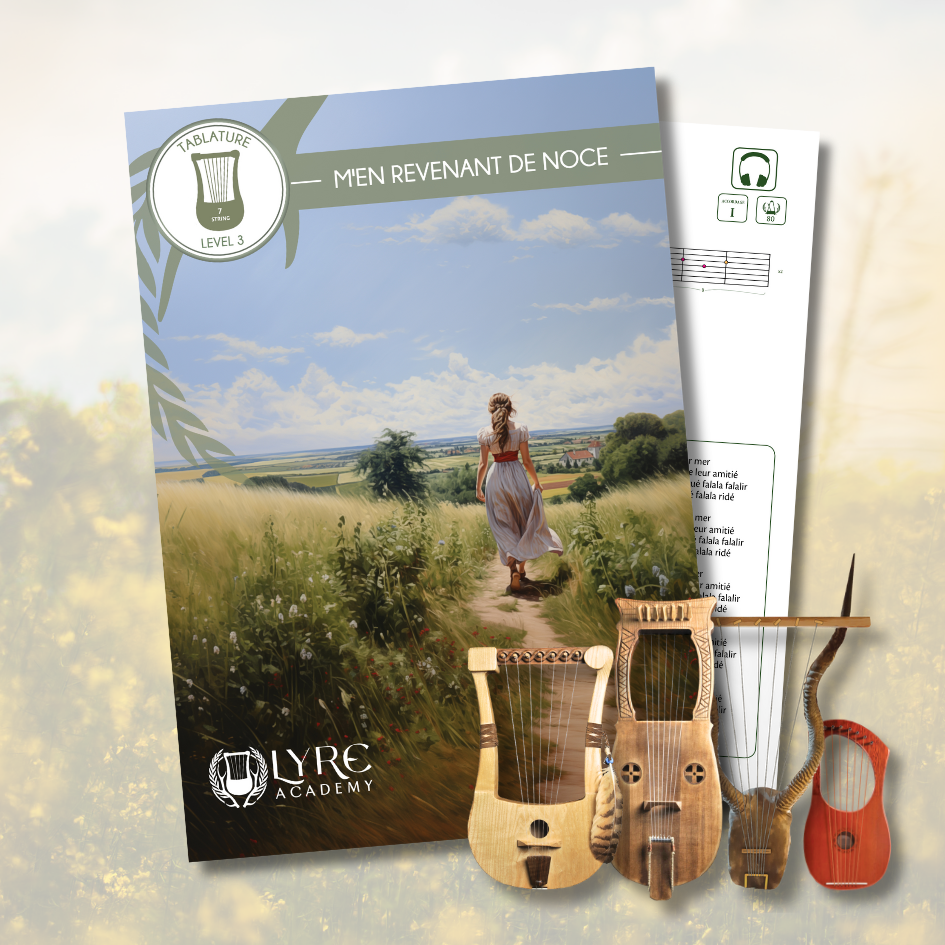 Lyre-Academy-en-revenant-de-noce-Tablature-Lyre-7-cordes