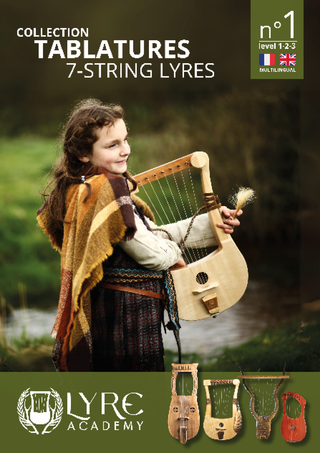 Collection Tablatures pour Lyres à 7 cordes - n°1