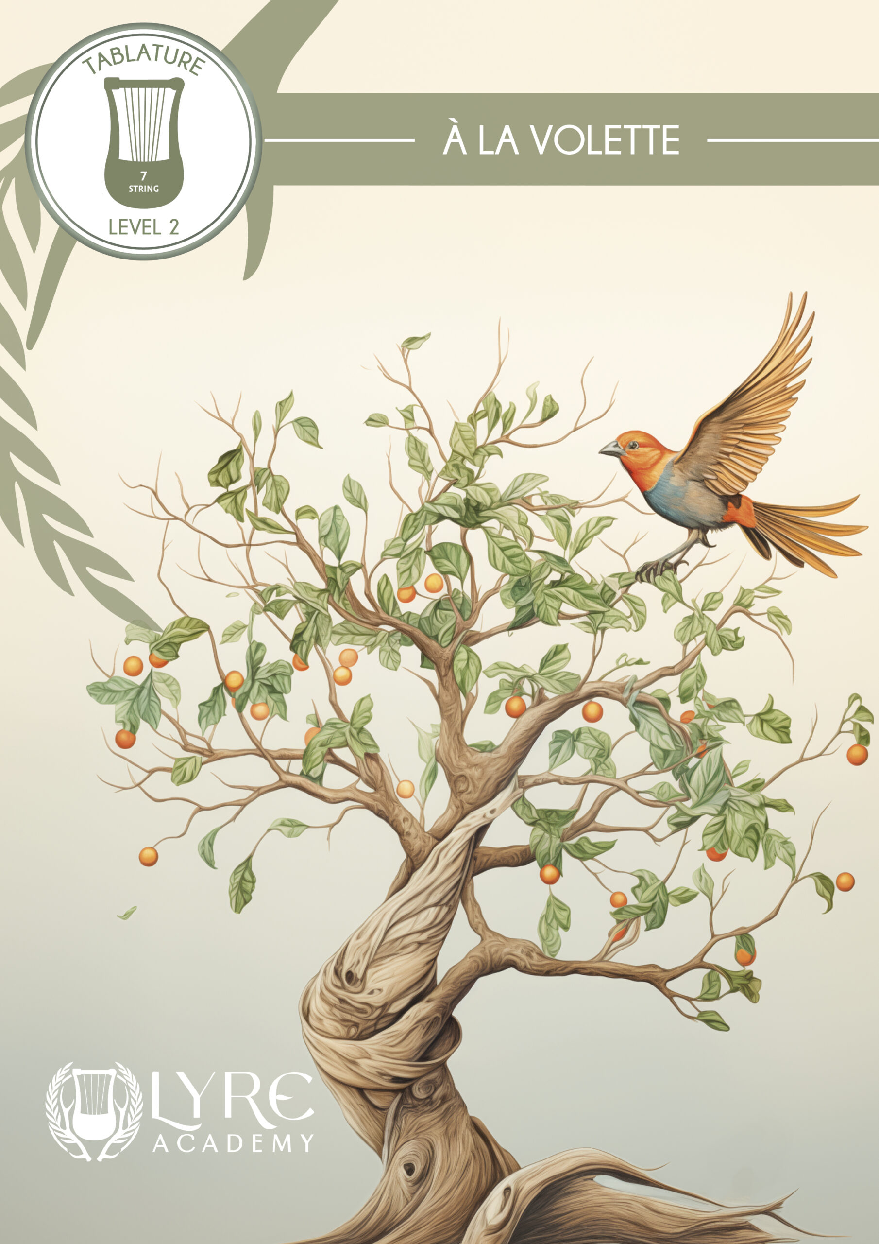 Tablature for 7-string Lyre- A la Volette Tablature for 7-string Lyre- A la Volette