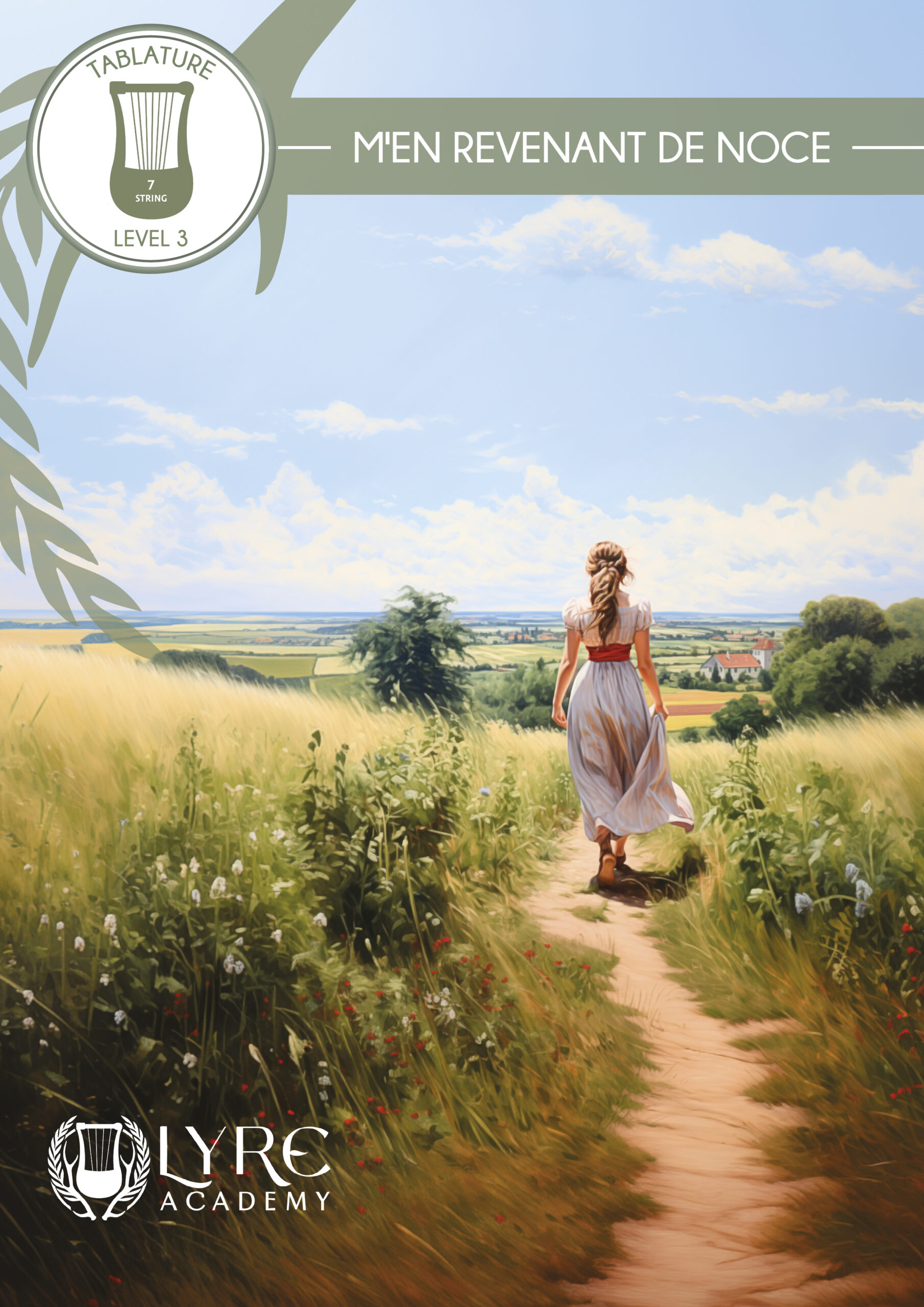Tablature for 7-string Lyre- En Revenant de Noce Tablature for 7-string Lyre- En Revenant de Noce