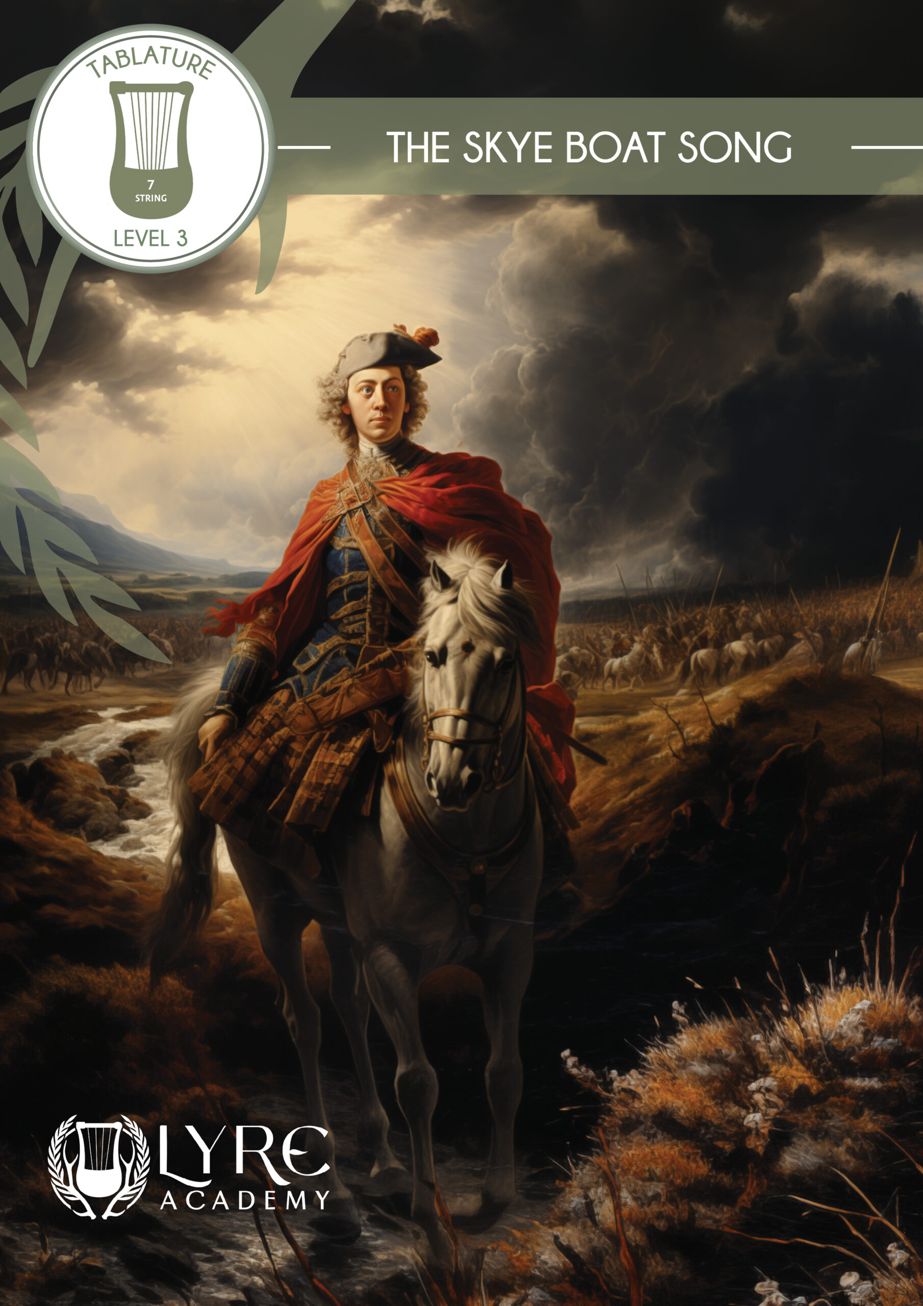 Tablature for 7-string Lyre -The Skye Boat Song Tablature for 7-string Lyre -The Skye Boat Song