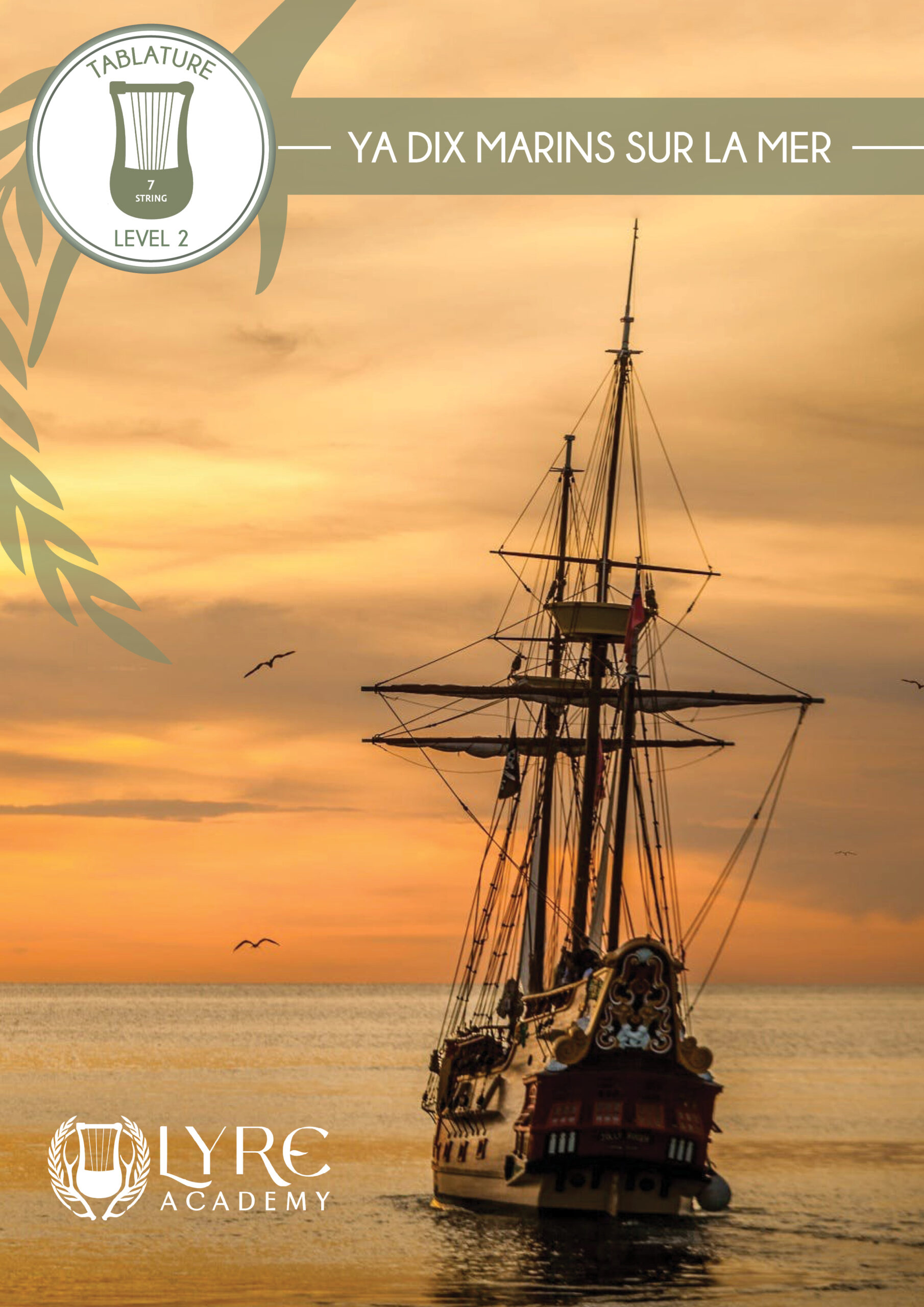 Tablature for 7-string Lyre-Ya dix Marins Tablature for 7-string Lyre-Ya dix Marins